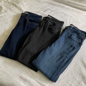 (3) EUC Levi’s 721 High Rise Skinny Jeans bundle